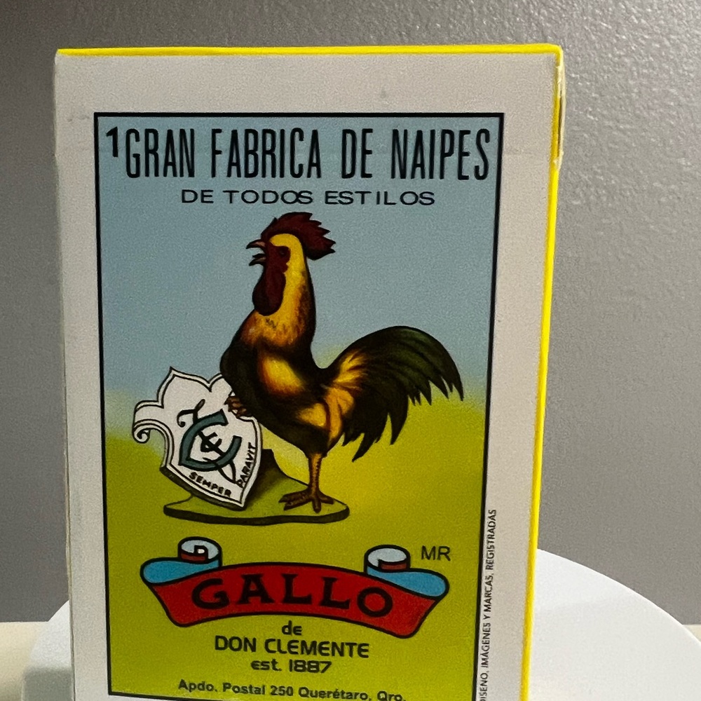 Calling Card Game - Yellow